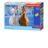 Puzzle 260 piese Winter Horses