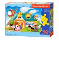 Puzzle 30 piese Fire Brigade in Action