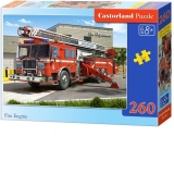 Puzzle 260 piese Masina de pompieri