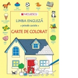 Limba engleza - primele cuvinte - carte de colorat