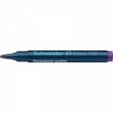Marker permanent Schneider Maxx 130, varf rotund, 1-3 mm, violet