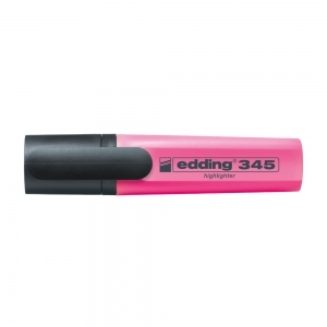 Textmarker Edding 345, varf 2-5 mm, roz