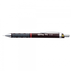 Creion mecanic Rotring Tikky III, mina 0.35 mm, negru