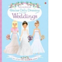 Sticker Dolly Dressing Weddings