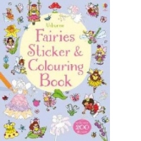 Fairies Sticker & Colouring Book