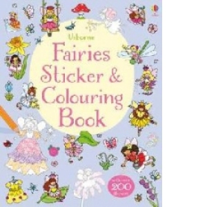Fairies Sticker & Colouring Book
