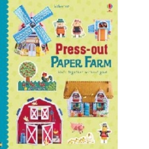 Press-Out Paper Farm