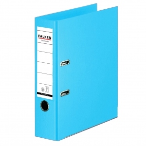 Biblioraft Chromocolor Falken, 80 mm, albastru deschis