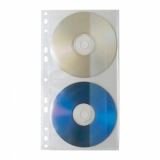 File Flaro pentru CD-uri, capacitate 2 CD-uri, 10 bucati/set