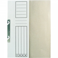 Dosar de incopciat 1/2, carton, alb, 50 bucati/set