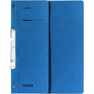 Dosar de incopciat 1/2 Lux Falken, carton, 250 g/mp, albastru