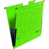 Dosar plic suspendabil Falken, 230 g/mp, carton, verde