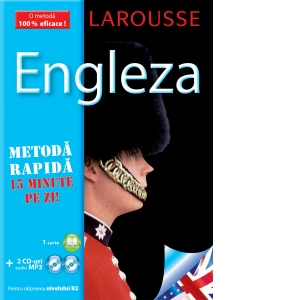 Larousse Engleza - Metoda rapida. Carte + 2 CD audio MP3