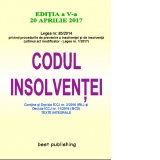 Codul insolventei - editia a V-a - 20 aprilie 2017