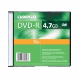 DVD±R Omega, 16x, 4.7 GB, slim case, 10 bucati/set