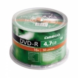 DVD±R Omega, 16x, 4.7 GB, 50 bucati/shrink