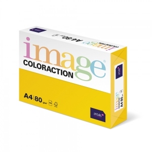 Hartie color Coloraction, A4, 80 g/mp, galben intens-Sevilla, 500 coli/top