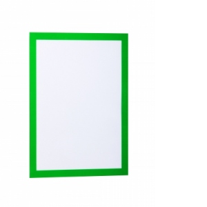 Display magnetic Durable Duraframe, A4, verde, 2 bucati/set