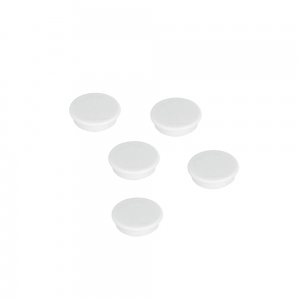 Magneti pentru tabla A-series, 13 mm, 10 bucati/set, albi