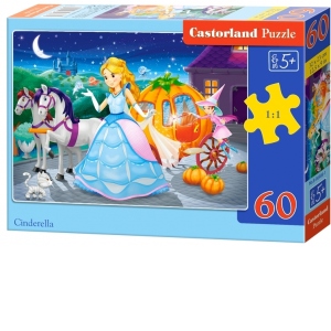 Puzzle 60 piese Cinderella