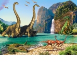 Puzzle 60 piese In Lumea Dinozaurilor