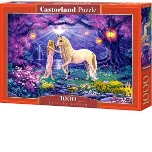 Puzzle 1000 piese Gradina cu Unicorn