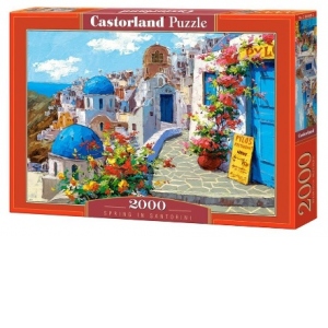 Puzzle 2000 piese Spring in Santorini