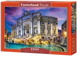 Puzzle 1500 piese Fontana di Trevi