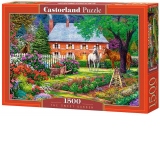 Puzzle 1500 piese Sweet Garden