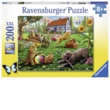 Puzzle Animalute Jucause, 200 piese
