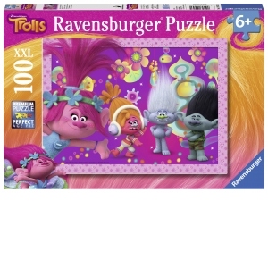 Puzzle Trolls, 100 Piese