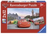 Puzzle Cars, 2X12 Piese