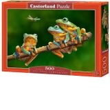 Puzzle 500 piese The Frog Companions