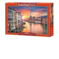 Puzzle 500 piese Rasarit in Venetia