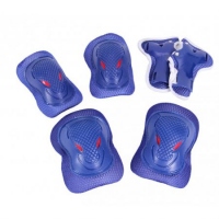 Set protectii coate, genunchi si brate marime L Maxtar albastru