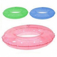 Colac inot transparent albastru 51 cm