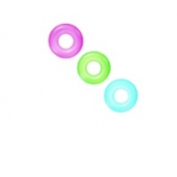 Colac inot Frosted Neon albastru 76 cm