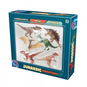 Jurassic Adventures - 6 figurine dinozauri