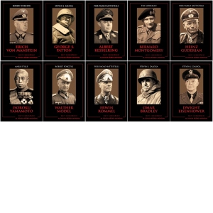 Set Mari comandanti in al doilea razboi mondial (10 volume)