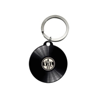 Breloc Retro Vinyl rotund