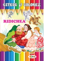 Citesc si colorez - Ridichea