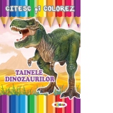 Citesc si colorez - Tainele dinozaurilor