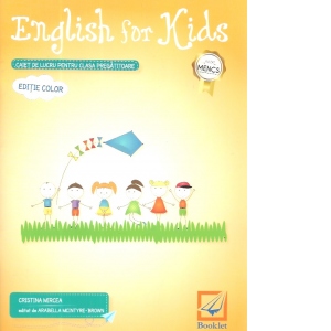 English for Kids - caiet de lucru pentru clasa pregatitoare (editie color)