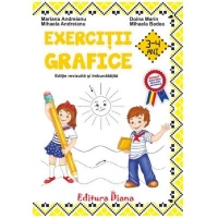 Caiet de exercitii grafice 3-4 ani (B5) - 2017