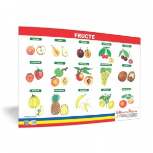 Fructe - plansa 50x70 - Proiecte Tematice