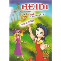 Heidi - carte de colorat