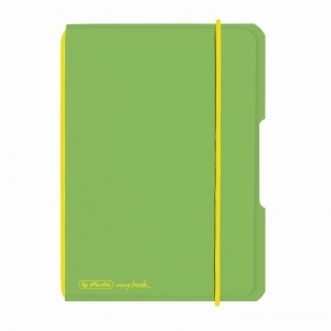 Caiet my.book flex A6, 40 file, dictando, verde