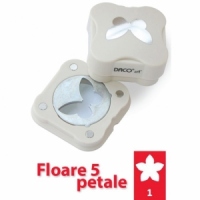 PERFORATOR HOBBY MAGNETIC 3.7CM PFM037/1 FLOARE 5 PETALE