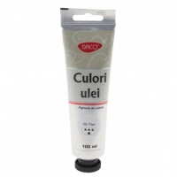 Culori ulei 100 ml Alb, CU4100W
