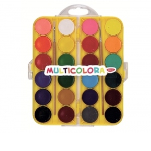 Acuarele 24 culori multicolore Daco AR240
